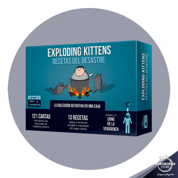 Exploding Kittens recetas del desastre